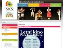Tablet Screenshot of kultura-svitavy.cz
